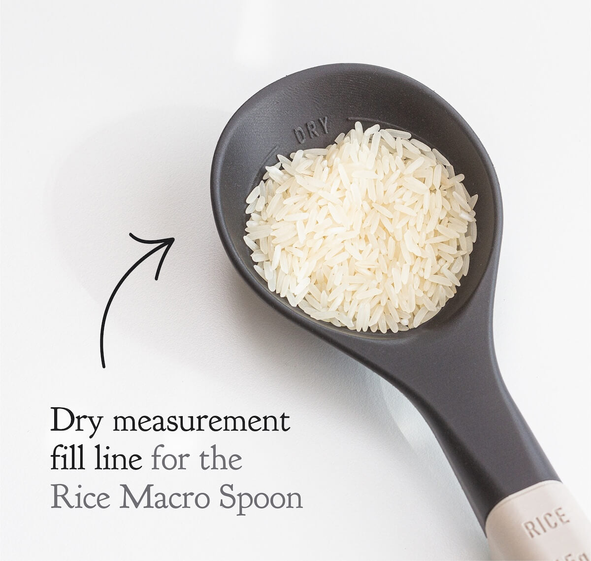 Macro 5-Piece Measuring Spoon Set - For Pasta, Potatoes, Rice, Beans, Oatmeal