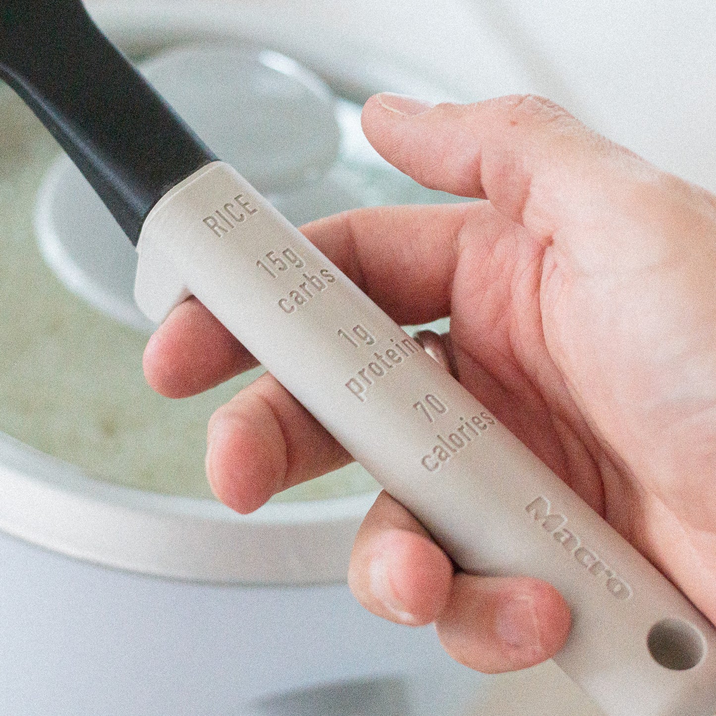 Macro 5-Piece Measuring Spoon Set - For Pasta, Potatoes, Rice, Beans, Oatmeal